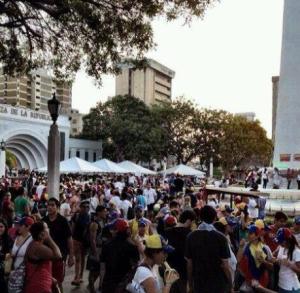 Así se encuentra la Plaza la República en Maracaibo (Foto)