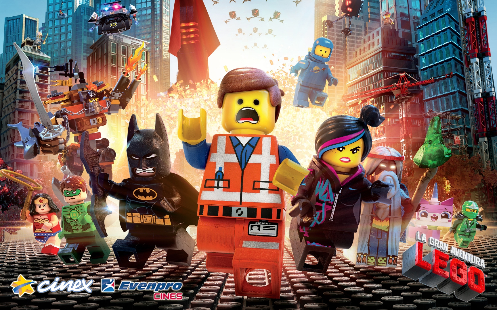 Sé parte de “La Gran Aventura Lego” en Cinex