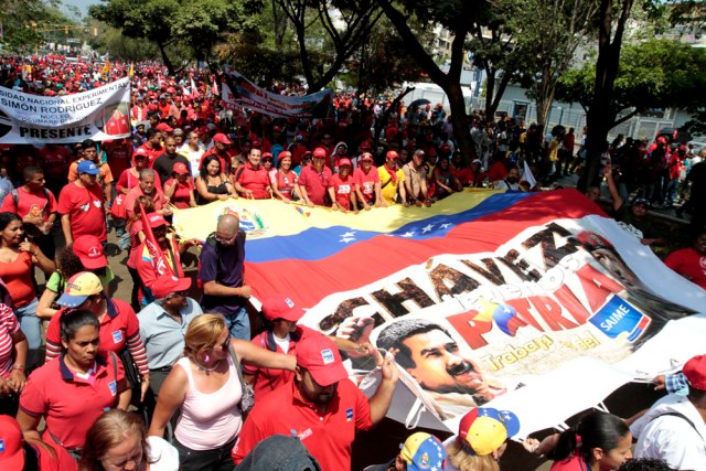 Marcha oficialista // Foto Archivo