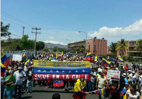 Marcha en apoyo a los caídos: “Carabobeños con La Isabelica” (Fotos)