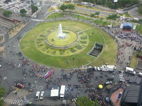 Pírrica marcha oficialista (Fotos)