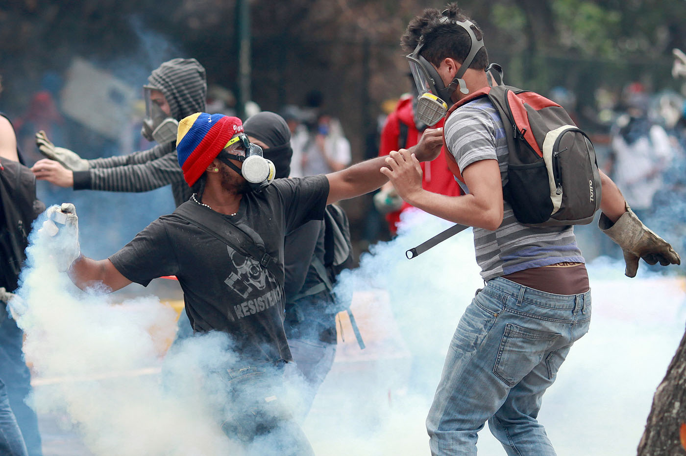 “La paz no se puede pedir con una pistola en la cabeza y una bota militar”