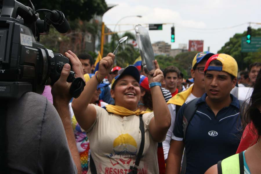 FOTOS:  La multitudinaria marcha que se apoderó de Caracas #26A
