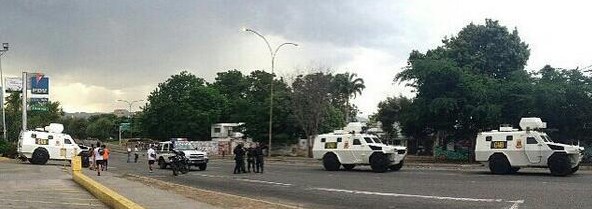 Tanquetas hacen acto de presencia en El Trigal (Fotos)