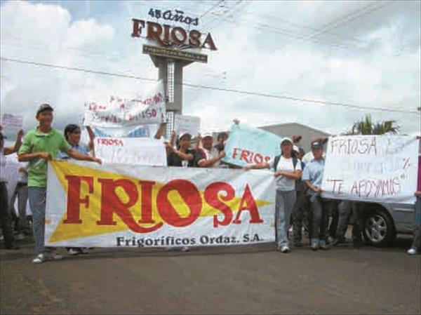 “En el suelo” quedó la empresa Friosa expropiada en 2010