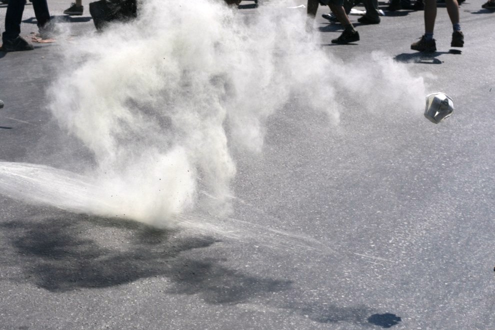 Enfermedades respiratorias siguen en aumento por efecto de gases lacrimógenos