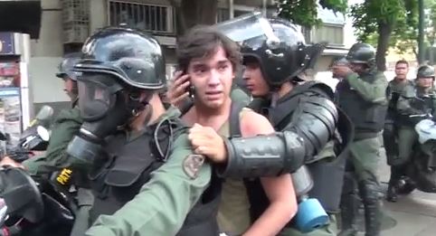 Hijo de Rodríguez Chacín que protestaba fue liberado… los otros detenidos al Core 5