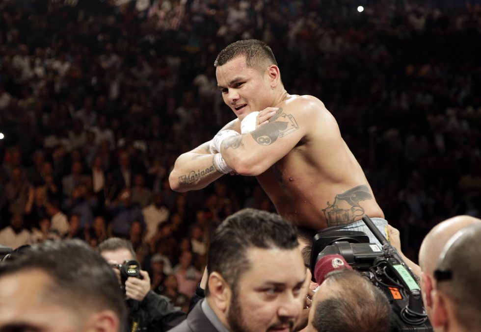 Equipo de Mayweather se pica con Maidana