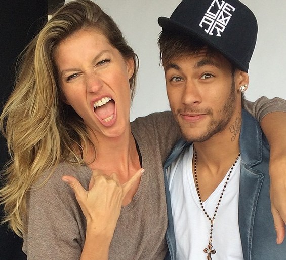 Gisele Bündchen y Neymar juntos para Vogue (Fotos)
