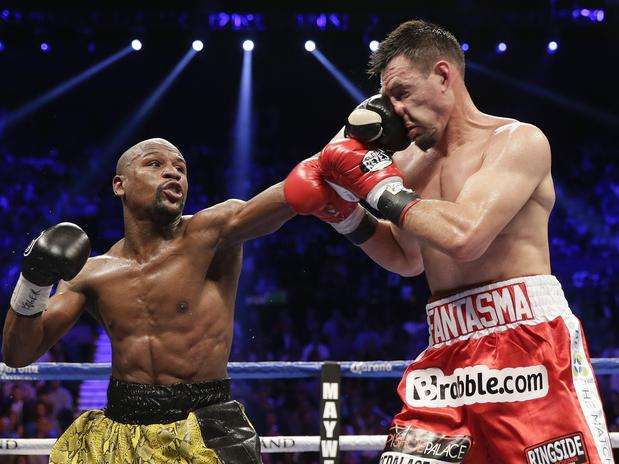 Mayweather se mantiene invicto ante el guerrero Maidana