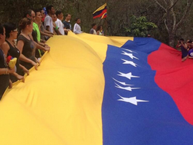 Sabas Nieves se llenó de tricolor #4M (Fotos)