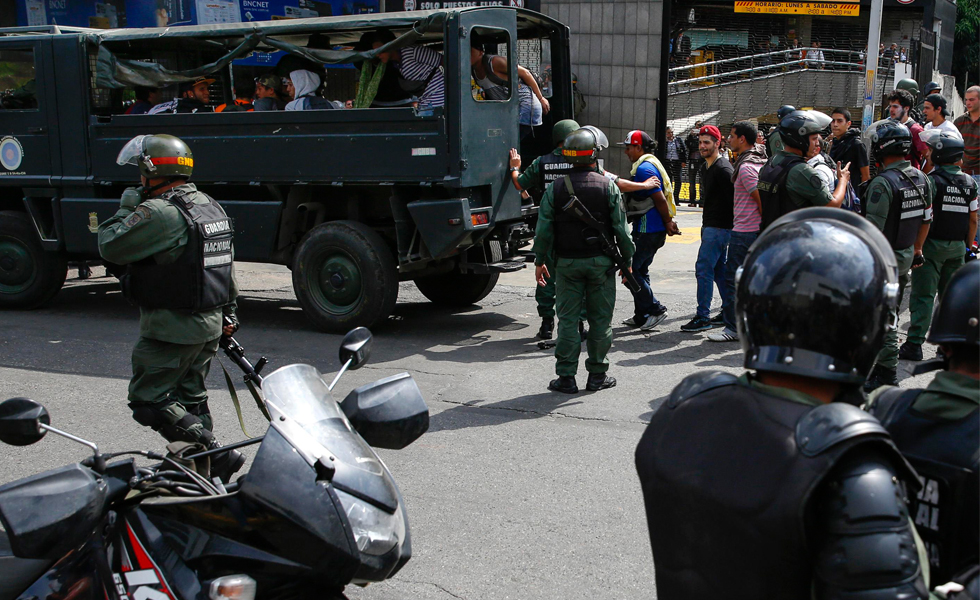 En tres meses de protestas han detenido a 3.062 jóvenes