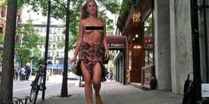 ¡En topless! La hija de Bruce Willis protesta contra Instagram
