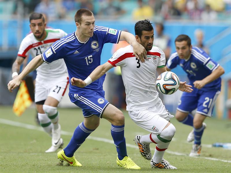 Bosnia derrotó a Irán 3-1 en su despedida mundialista