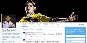 James Rodríguez: Una estrella del fútbol y del Twitter