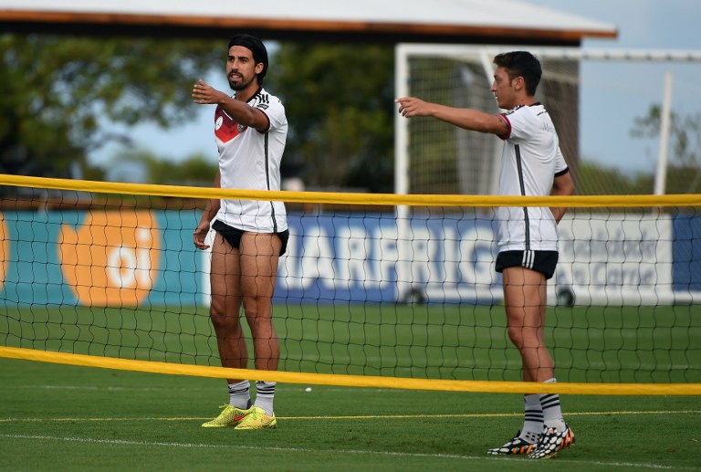 Deléitate viendo entrenar a los jugadores de Alemania (Fotos)