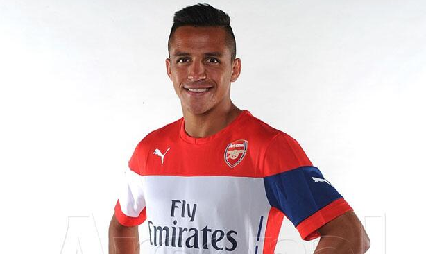 Alexis Sánchez ya es del Arsenal (Fotos)