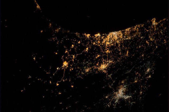 Así se ven los ataques en Gaza desde el espacio