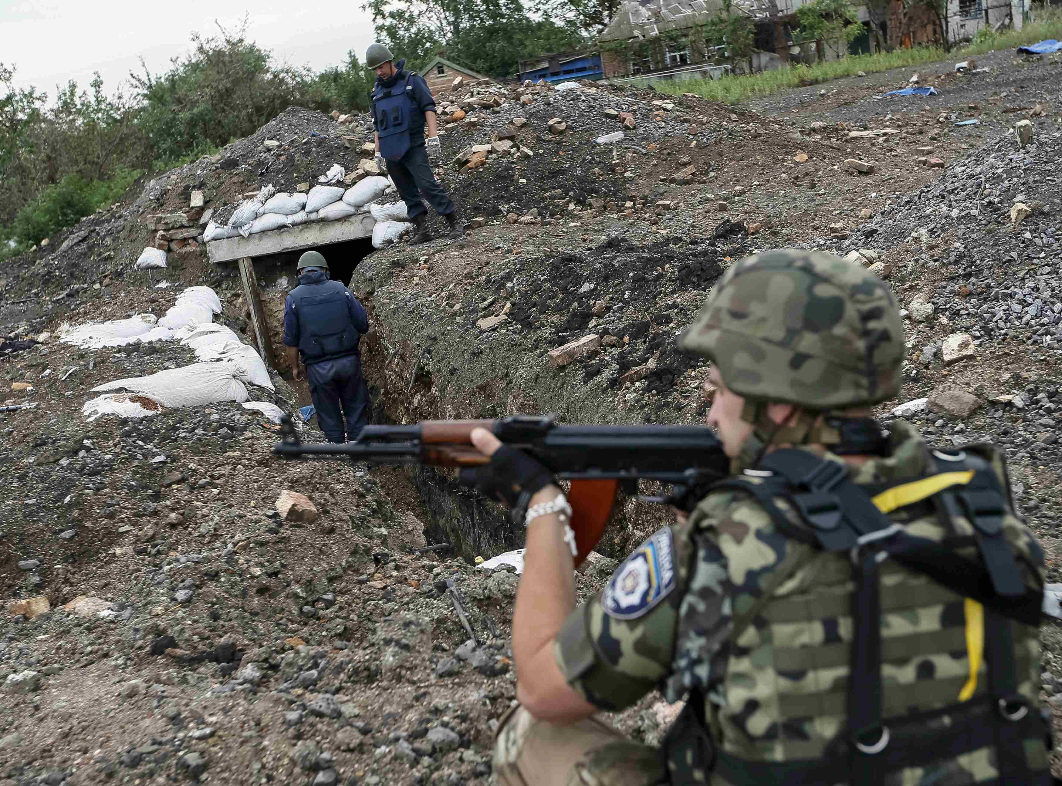 Unos doce mil soldados rusos junto a frontera de Ucrania según la Otan