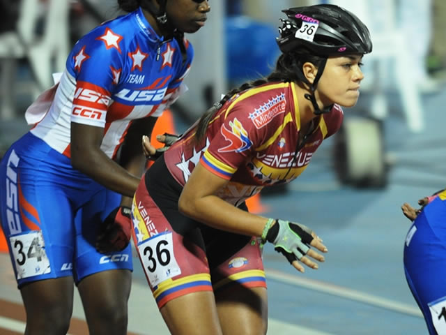 Patinadora venezolana Sindy Cortez ganó oro en Festival Panamericano de México