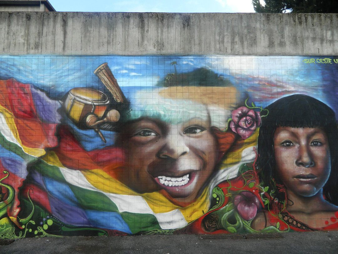Cuatro venezolanos realizan murales en Roma (Fotos)
