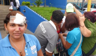 Al menos 10 heridos dejó cola para comprar leche