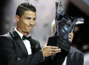 Cristiano Ronaldo, mejor jugador europeo del año (Fotos)