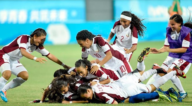 Vinotinto femenina sub-15 buscará la dorada este martes en Nanjing