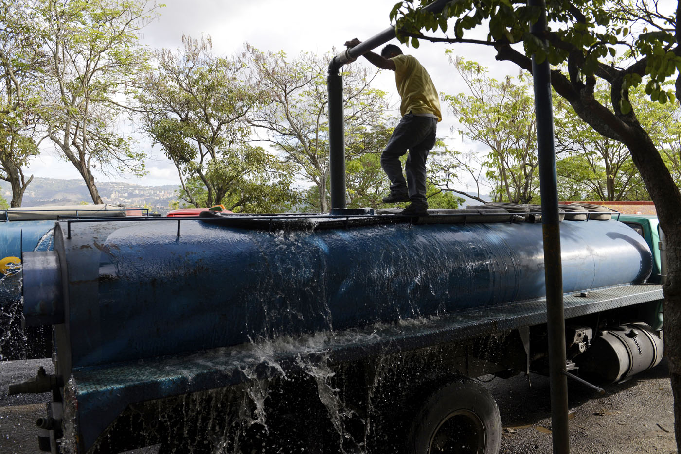 Varios sectores de la Gran Caracas sin agua este domingo