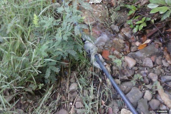 Se pierden litros de agua por tomas clandestinas