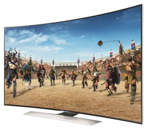 Samsung presenta el primer televisor curvo de ultra alta definición (UHD)