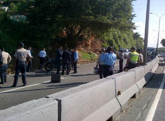 Falleció un motorizado en la Panamericana