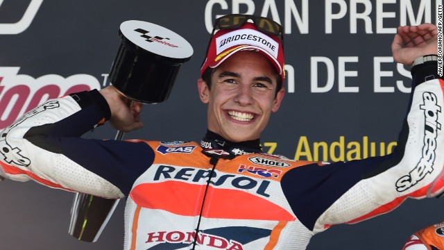 Marc Márquez por la gloria en el Gran Premio de Aragón