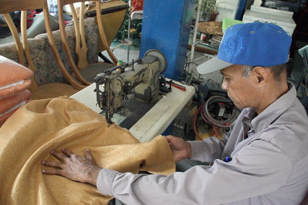 Tapicerías de Caroní también sufren la escasez