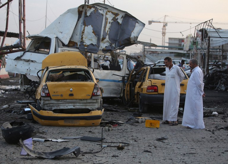 Al menos 15 muertos deja atentado suicida en Bagdad (Fotos)
