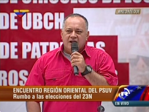 Cabello asegura que hay personas que quieren hacerle daño a la revolución desde adentro