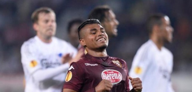 Josef Matínez jugó desde el inció en triunfo del Torino en Liga de Europa