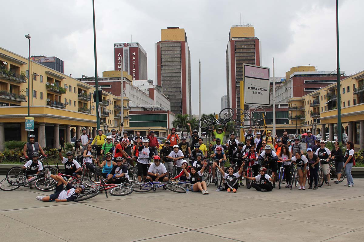 Segundo Biciturismo por Caracas