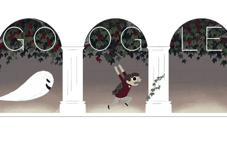 Google celebra Halloween entre fantasmas y calabazas