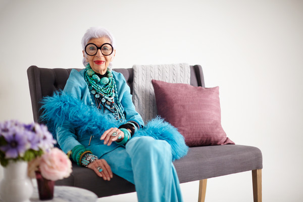 Conoce a Iris Apfel, la abuela más cool del mundo (Fotos)