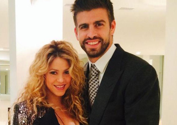 Shakira y Piqué presumen de barriguita (Foto)