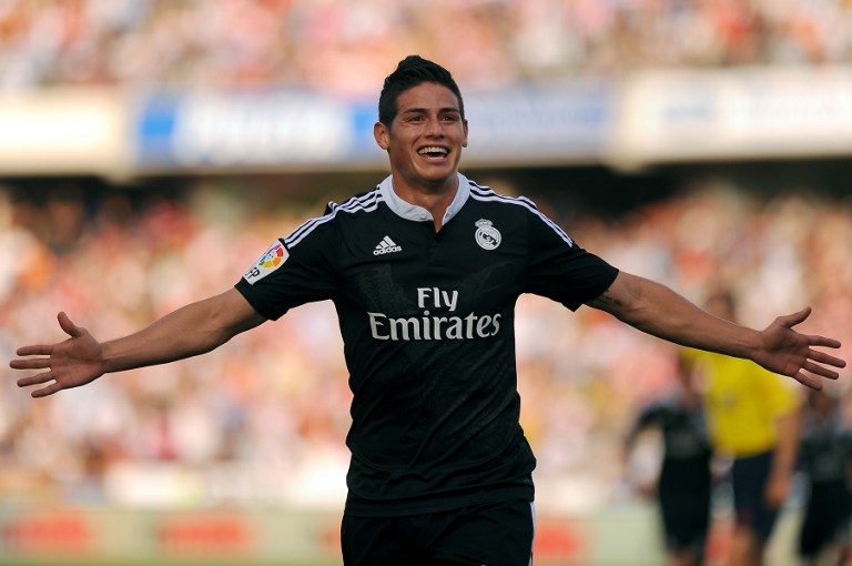 Con doblete de James, Real Madrid vence a Granada 4-0