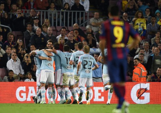 Barcelona pierde en casa ante Celta y cae en la tabla