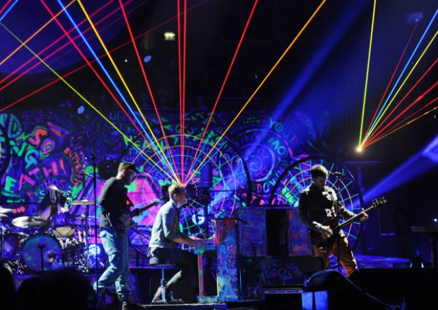 COLDPLAY EN CONCERT A LONDRES