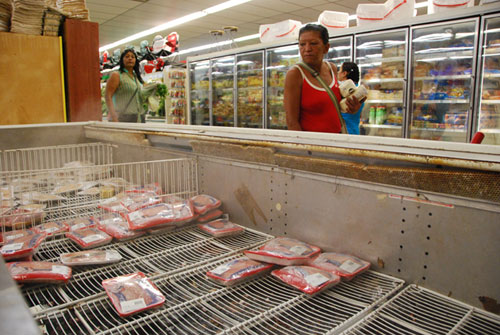 Se desapareció el pollo en los supermercados de Valencia