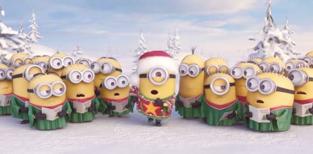 Si eres medio Grinch, los minions de seguro despertarán tu espíritu navideño (Video)