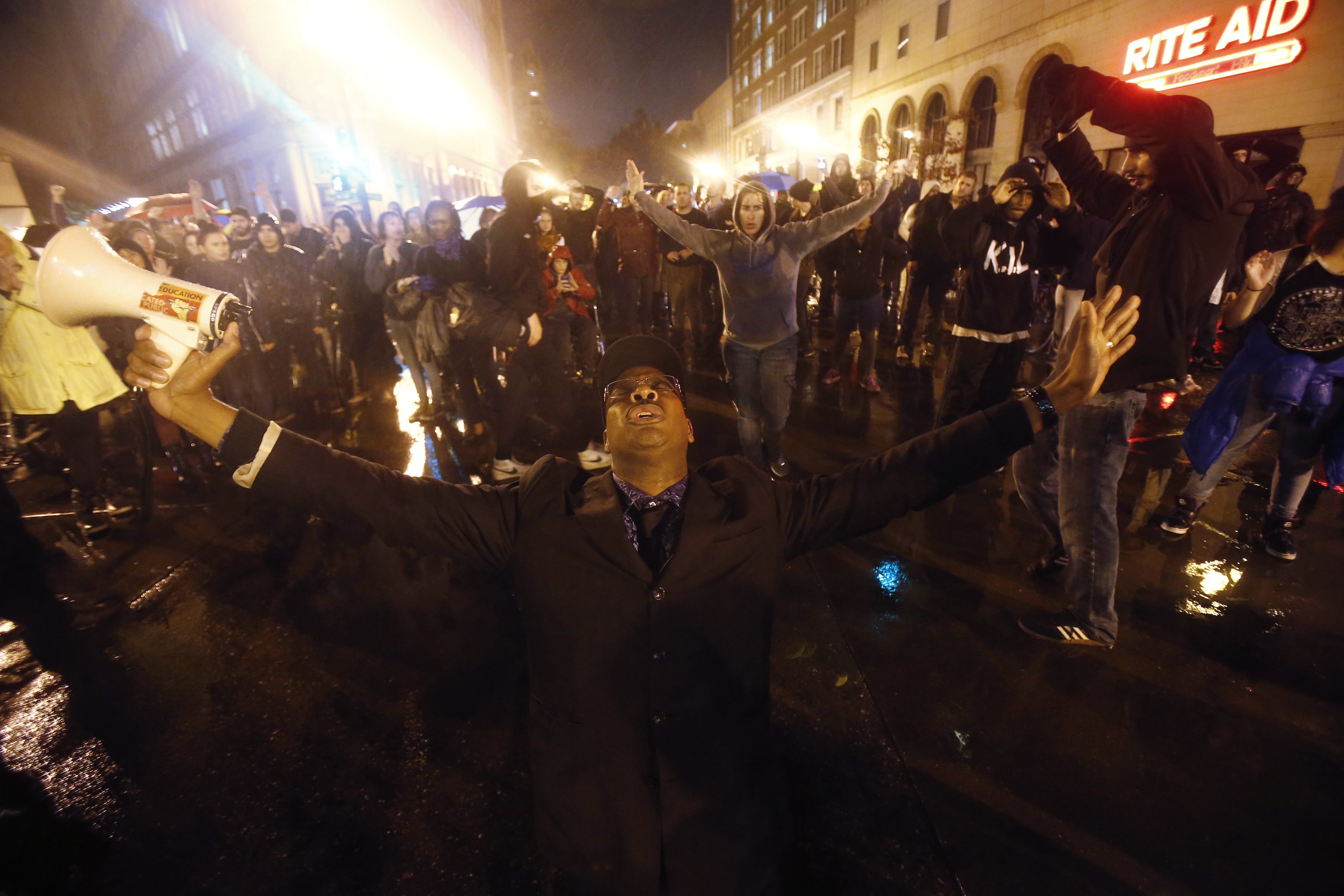 Son 83 los detenidos durante protestas en Nueva York (Fotos)