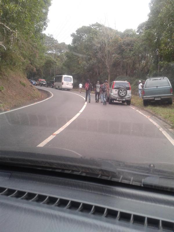 Protesta contra la inseguridad colapso accesos a la Colonia Tovar