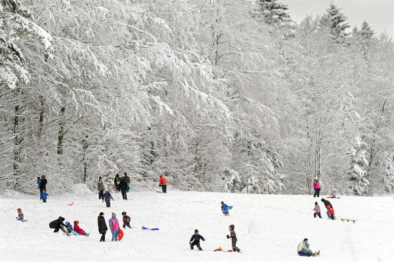 Las mejores fotos de las nevadas en el mundo