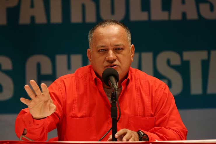 Cabello denunció la presencia de funcionario estadounidense en audiencia de María Corina